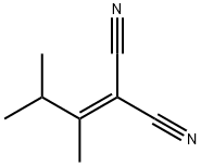 2-(1,2-Dimethylpropylidene)malononitrile Struktur