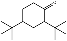 2,4-bis(1,1-dimethylethyl)-Cyclohexanone Struktur