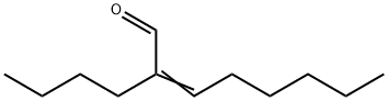 (E)-2-butyloct-2-enal Struktur