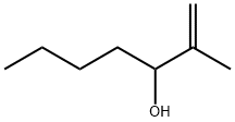 2-METHYL-1-HEPTEN-3-OL Struktur