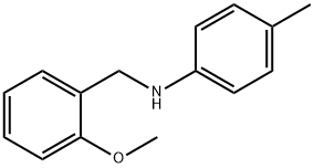 N-[(2-methoxyphenyl)methyl]-4-methylaniline Struktur