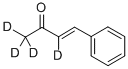 BENZALACETONE-D4 Struktur