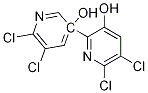 5,5',6,6'-Tetrachloro-2,3'-bipyridin-3-ol Struktur