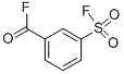 Benzoyl fluoride, 3-(fluorosulfonyl)- (9CI) Struktur