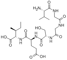 C-REACTIVE PROTEIN FRAGMENT 77-82 Struktur