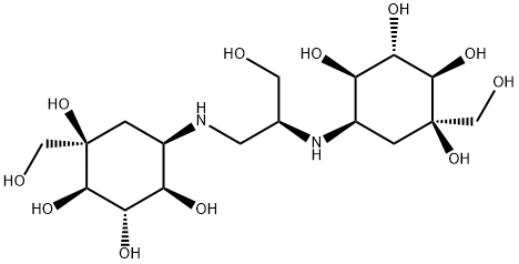 (S)-Valiolamine Voglibose Struktur