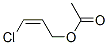 [(Z)-3-chloroprop-2-enyl] acetate Struktur