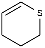 3,4-Dihydro-2H-thiopyran Struktur