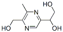 2,5-Pyrazinedimethanol,-alpha-5-(hydroxymethyl)-3-methyl-(9CI) Struktur