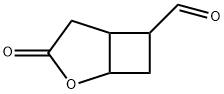 2-Oxabicyclo[3.2.0]heptane-6-carboxaldehyde, 3-oxo- (9CI) Struktur