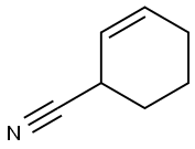 2-Cyclohexene-1-carbonitrile Struktur