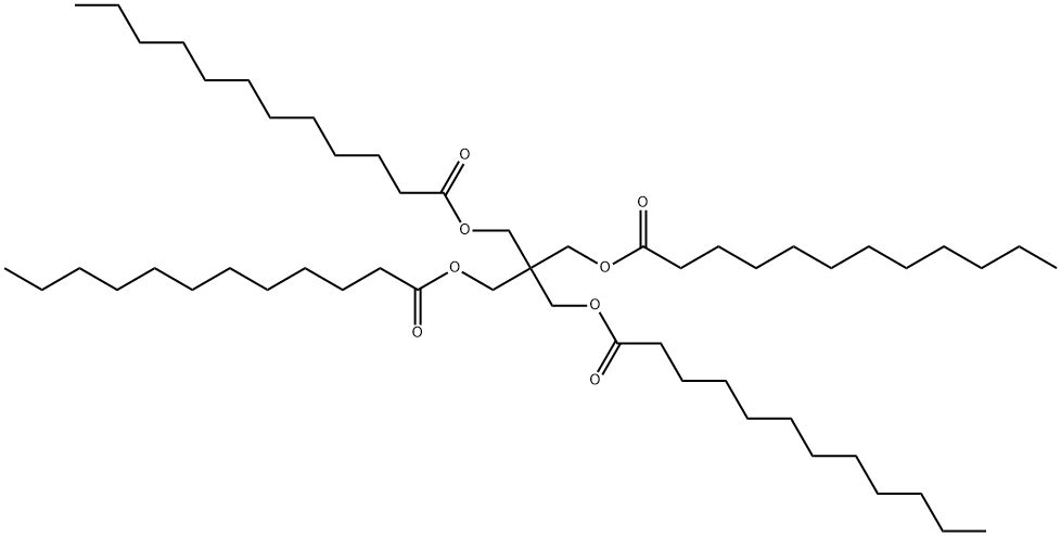 pentaerythritol tetralaurate  Struktur