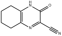 2-Quinoxalinecarbonitrile,3,4,5,6,7,8-hexahydro-3-oxo-(9CI) Struktur