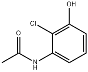 Acetamide, N-(2-chloro-3-hydroxyphenyl)- Struktur