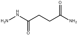 4-hydrazino-4-oxobutanamide Struktur