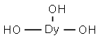 Dysprosium trihydoxide Struktur