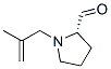 2-Pyrrolidinecarboxaldehyde, 1-(2-methyl-2-propenyl)-, (S)- (9CI) Struktur