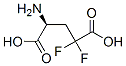 4,4-difluoroglutamic acid Struktur