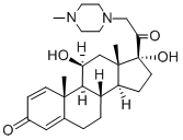 Mazipredone Struktur