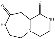 Pyrazino[1,2-d][1,4]diazepine-1,9(2H,6H)-dione, hexahydro- (9CI) Struktur