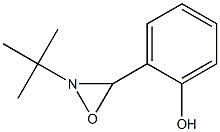 2-(2-TERT-BUTYL-1,2-OXAZIRIDIN-3-YL)PHENOL Struktur