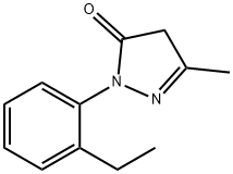 2,4-dihydro-3-methyl-2-phenethyl-3H-pyrazol-3-one Struktur