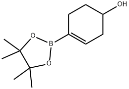 4-(4,4,5,5-TETRAMETHYL-1,3,2-DIOXABOROLAN-2-YL)CYCLOHEX-3-ENOL Struktur