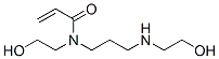 N,N'-bis(2-hydroxyethyl)-N'-acryloyl-1,3-diaminopropane Struktur