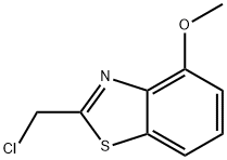 Benzothiazole, 2-(chloromethyl)-4-methoxy- (9CI) Struktur