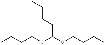 Pentanal dibutyl acetal Struktur