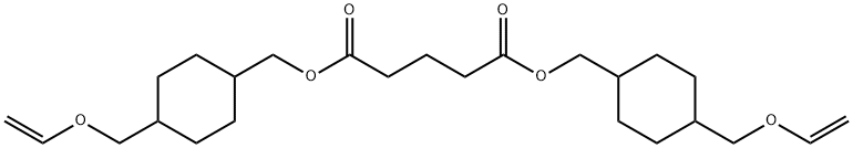 BIS(4-(VINYLOXYMETHYL)CYCLOHEXYLMETHYL)& Struktur