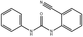 N-(2-CYANOPHENYL)-N''-PHENYLUREA Struktur