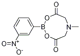 6-Methyl-2-(3-nitrophenyl)-1,3,6,2-dioxazaborocane-4,8-dione Struktur