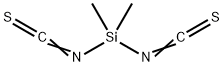 DIMETHYLDIISOTHIOCYANATOSILANE Struktur