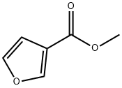 Methyl furan-3-carboxylate Struktur