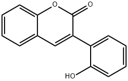 3-(2-Hydroxyphenyl)coumarin Struktur