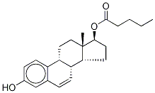 6-Dehydro Estradiol 17-Valerate Struktur