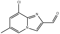 8-Chloro-6-Methyl-iMidazo[1,2-a]pyridine-2-carbaldehyde Struktur