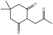 5,5-DIMETHYL-2-(2-OXOPROPYL)-1,3-CYCLOHEXANEDIONE Struktur