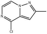 4-CHLORO-2-METHYLPYRAZOLO[1.5-A] PYRAZINE Struktur