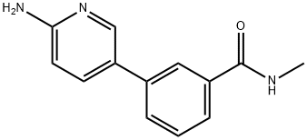 3-(6-AMinopyridin-3-yl)-N-MethylbenzaMide Struktur