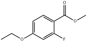 Methyl 4-ethoxy-2-fluorobenzoate Struktur