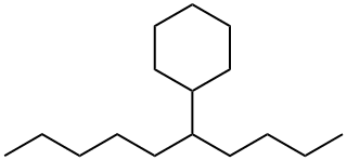 (1-Butylhexyl)cyclohexane Struktur