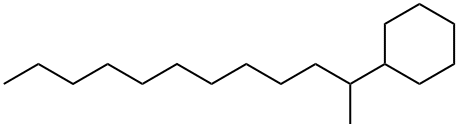 2-Cyclohexyldodecane Struktur