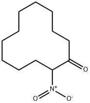 2-NITROCYCLODODECANONE Struktur