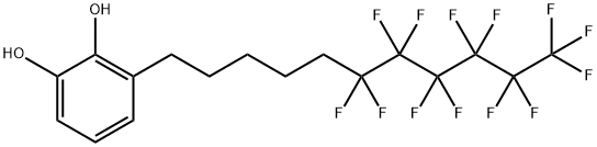 3-(tridecafluoroundecyl)catechol Struktur