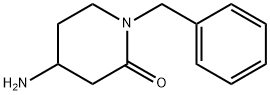 4-Amino-1-benzylpiperidin-2-one Struktur