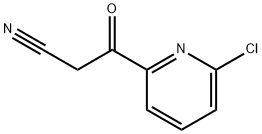 3-(6-Chloropyridin-2-yl)-3-oxopropionitrile Structure