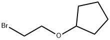 (2-bromoethoxy)cyclopentane Struktur