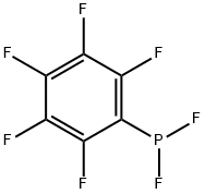 Phosphonous difluoride, (pentafluorophenyl)- Struktur